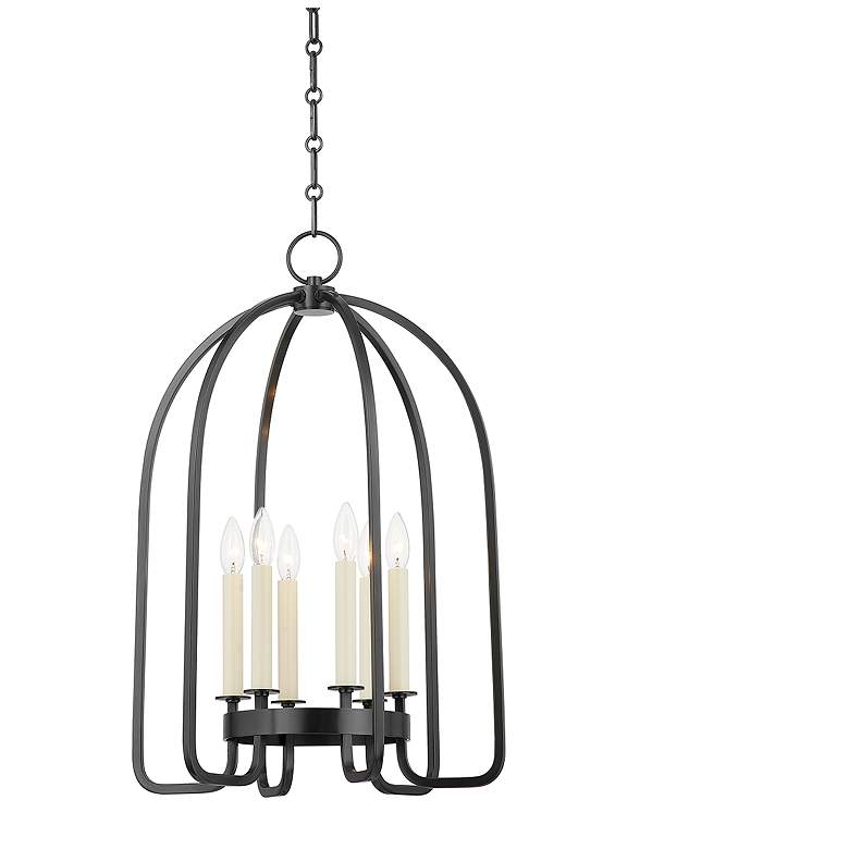 Image 1 Hudson Valley Oakville 18.25 In. Steel 6 Light Lantern