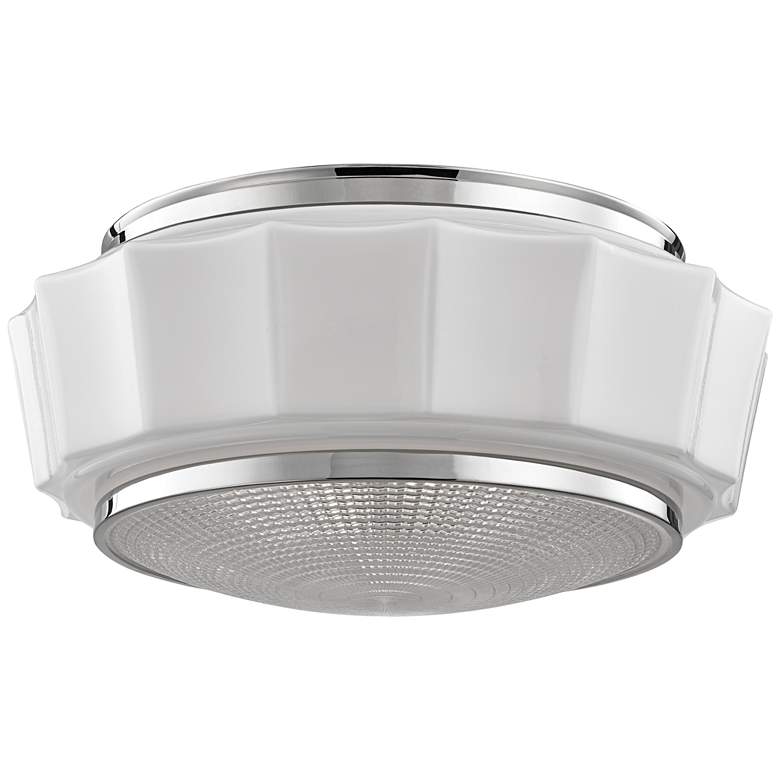 Hudson Valley Odessa 16 1/4&quot; Polished Nickel Ceiling Light