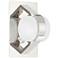 Hudson Valley Orbit 8" High Polished Nickel LED Wall Sconce