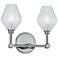 Hudson Valley Orin 10" High Satin Nickel 2-LED Wall Sconce