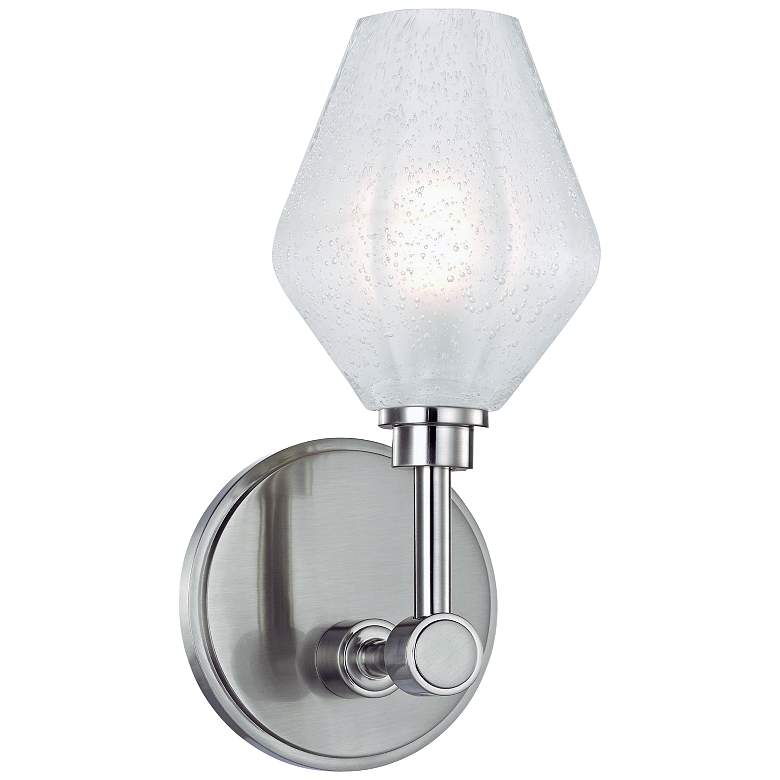 Image 1 Hudson Valley Orin 10 inch High Satin Nickel LED Wall Sconce