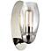 Hudson Valley Pamelia 11"H Polished Nickel Wall Sconce
