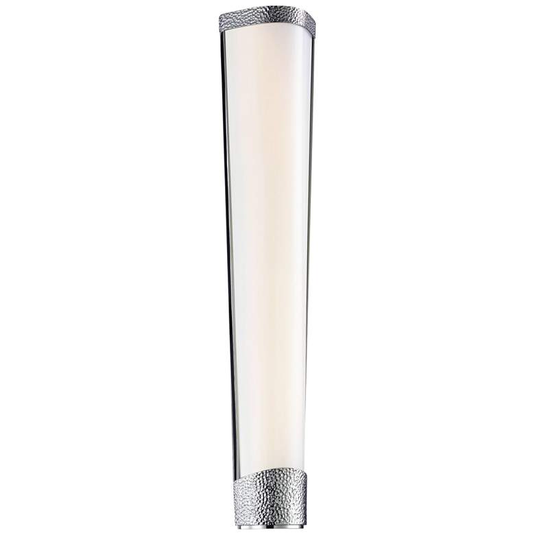 Image 1 Hudson Valley Park Slope 27" High Nickel LED Wall Sconce