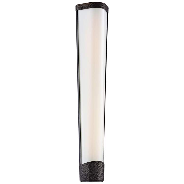 Image 1 Hudson Valley Park Slope 27" High Old Bronze LED Wall Sconce