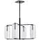 Hudson Valley Pebble 33 1/2"W Old Bronze 4-Light Chandelier