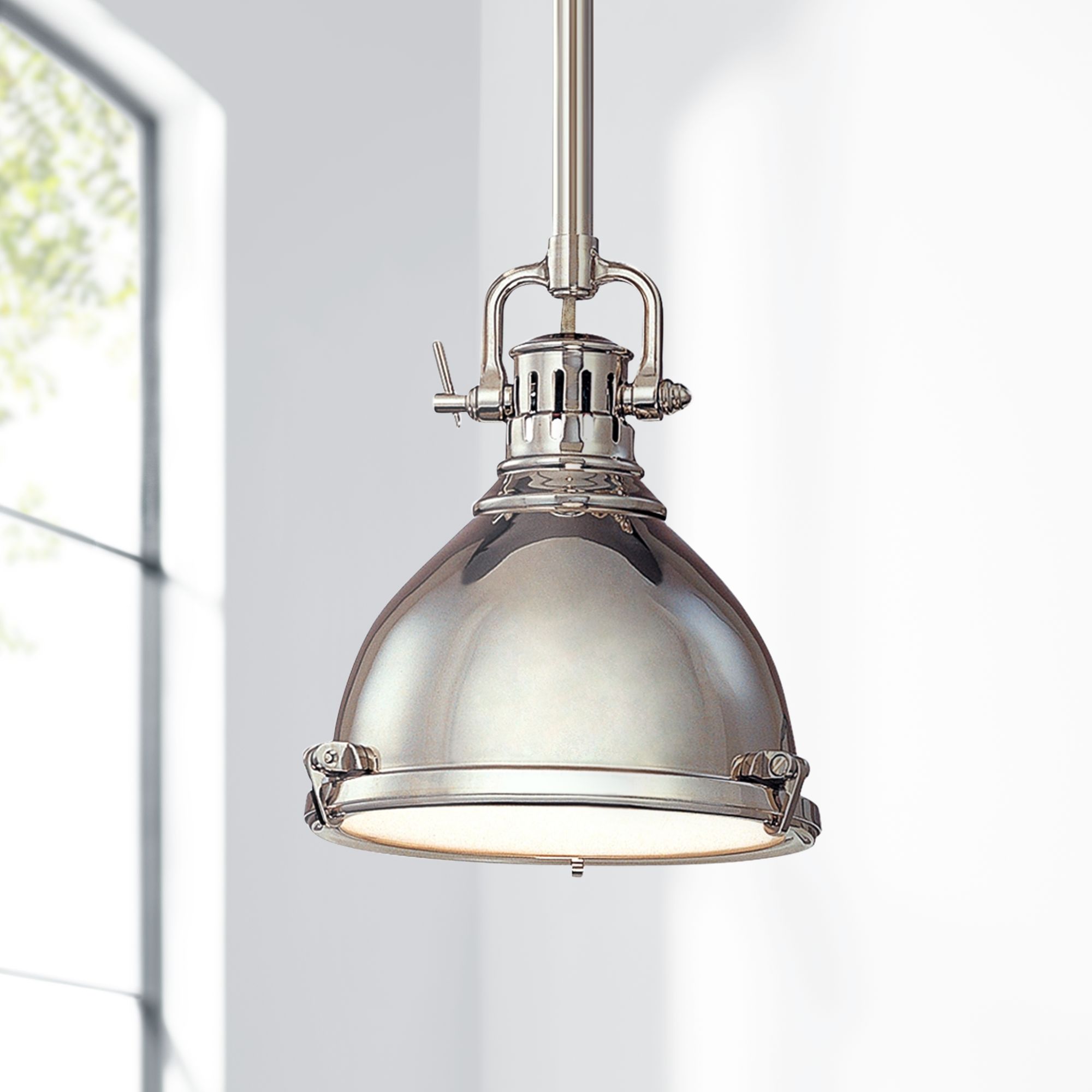 clear cylinder pendant light