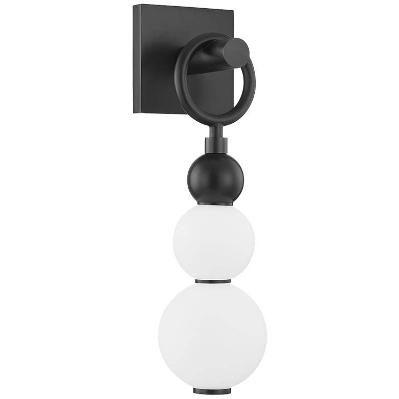 Image 1 Hudson Valley Perrin 21" High Black Bronze LED Wall Sconce