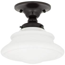 Image1 of Hudson Valley Petersburg 9.5In 1 Light Semi Flush