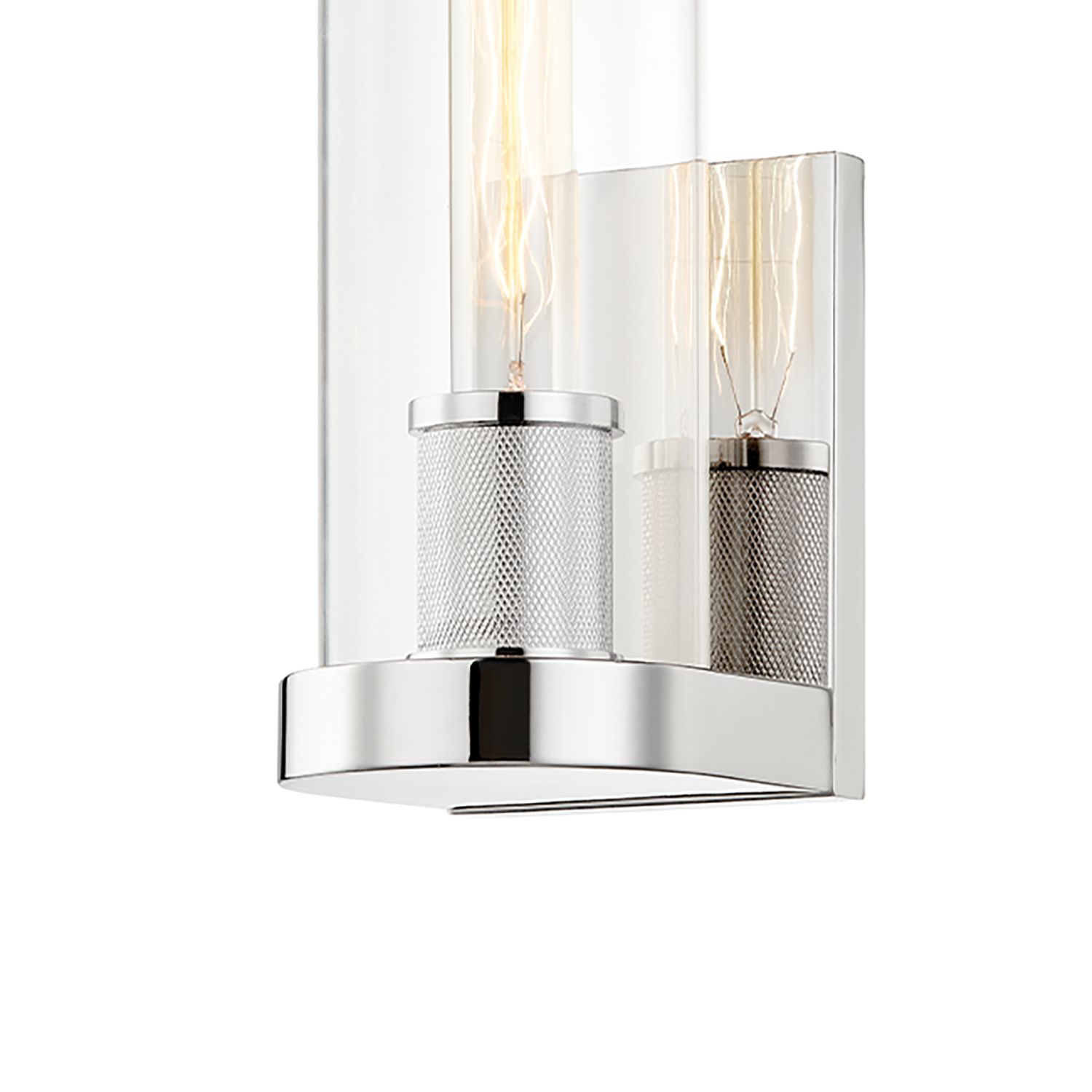 Image 2 Hudson Valley Porter 13" High Polished Nickel Wall Sconce more views