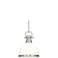 Hudson Valley Randolph 10" Wide Plshd Nickel 1 Light Pendant