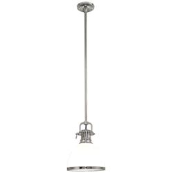 Hudson Valley Randolph 13" Wide Satin Nickel 1 Light Pendant