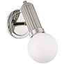 Hudson Valley Reade 11 3/4"H Polished Nickel LED Wall Sconce