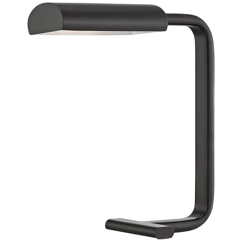 Image 1 Hudson Valley Renwick 18 1/2" High Old Bronze Modern LED Desk Lamp