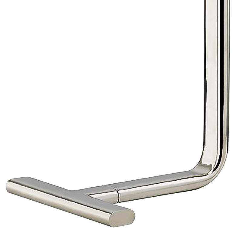 Image 3 Hudson Valley Renwick 47 1/2 inch HIgh Polished Nickel LED Floor Lamp more views