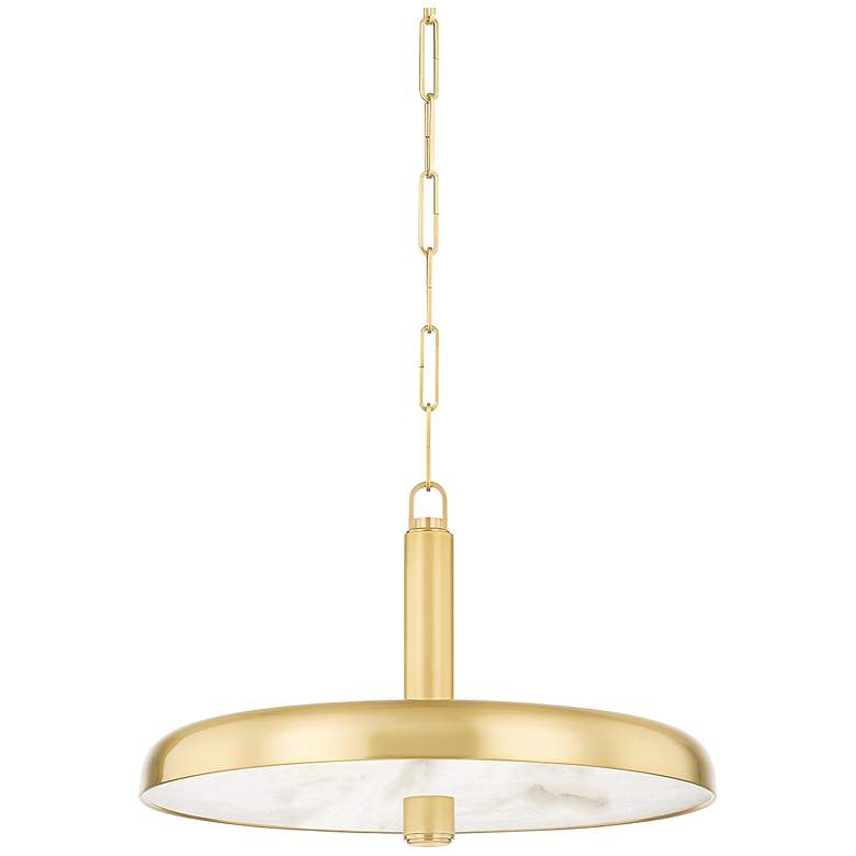 Image 1 Hudson Valley Reynolds 19.75 In. Steel 1 Light Pendant