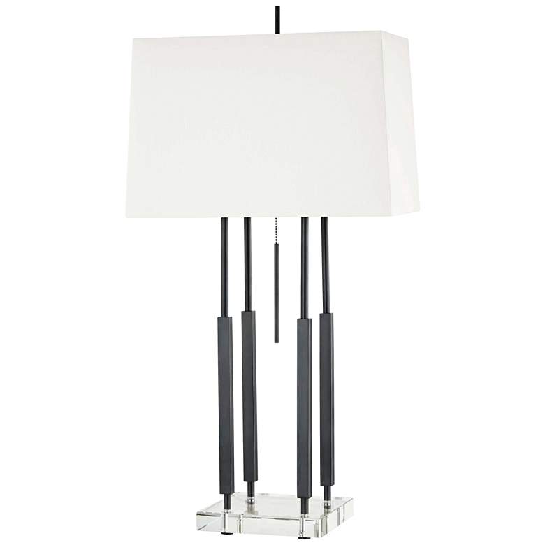 Image 1 Hudson Valley Rhinebeck Old Bronze Table Lamp