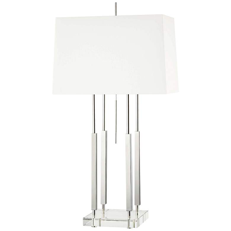 Image 1 Hudson Valley Rhinebeck Polished Nickel Table Lamp