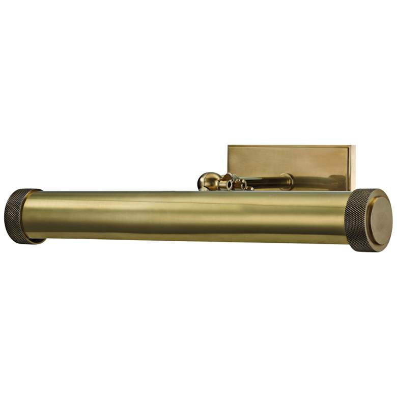 Image 1 Hudson Valley Ridgewood 16 1/2"W Aged Brass Picture Light