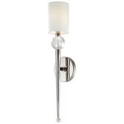 Hudson Valley Rockland Nickel 20 1/2&quot; High Wall Sconce