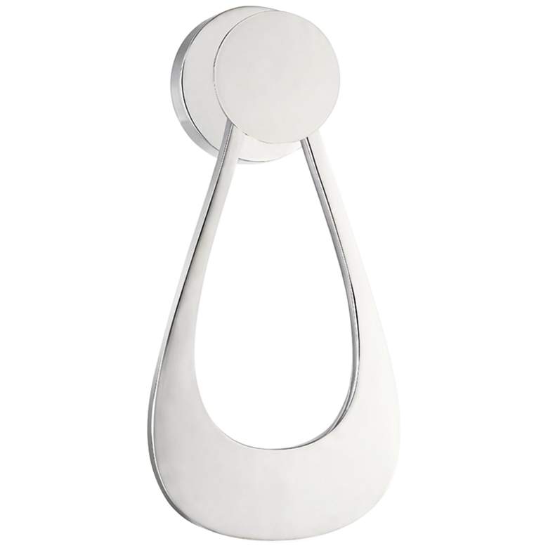 Image 1 Hudson Valley Rooney 16 1/4" High Nickel LED Wall Sconce