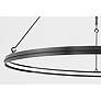 3_Hudson Valley Rosendale 56" Wide Modern Old Bronze LED Ring Chandelier more views