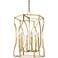 Hudson Valley Roswell 17 1/2" Wide Aged Brass Pendant Light