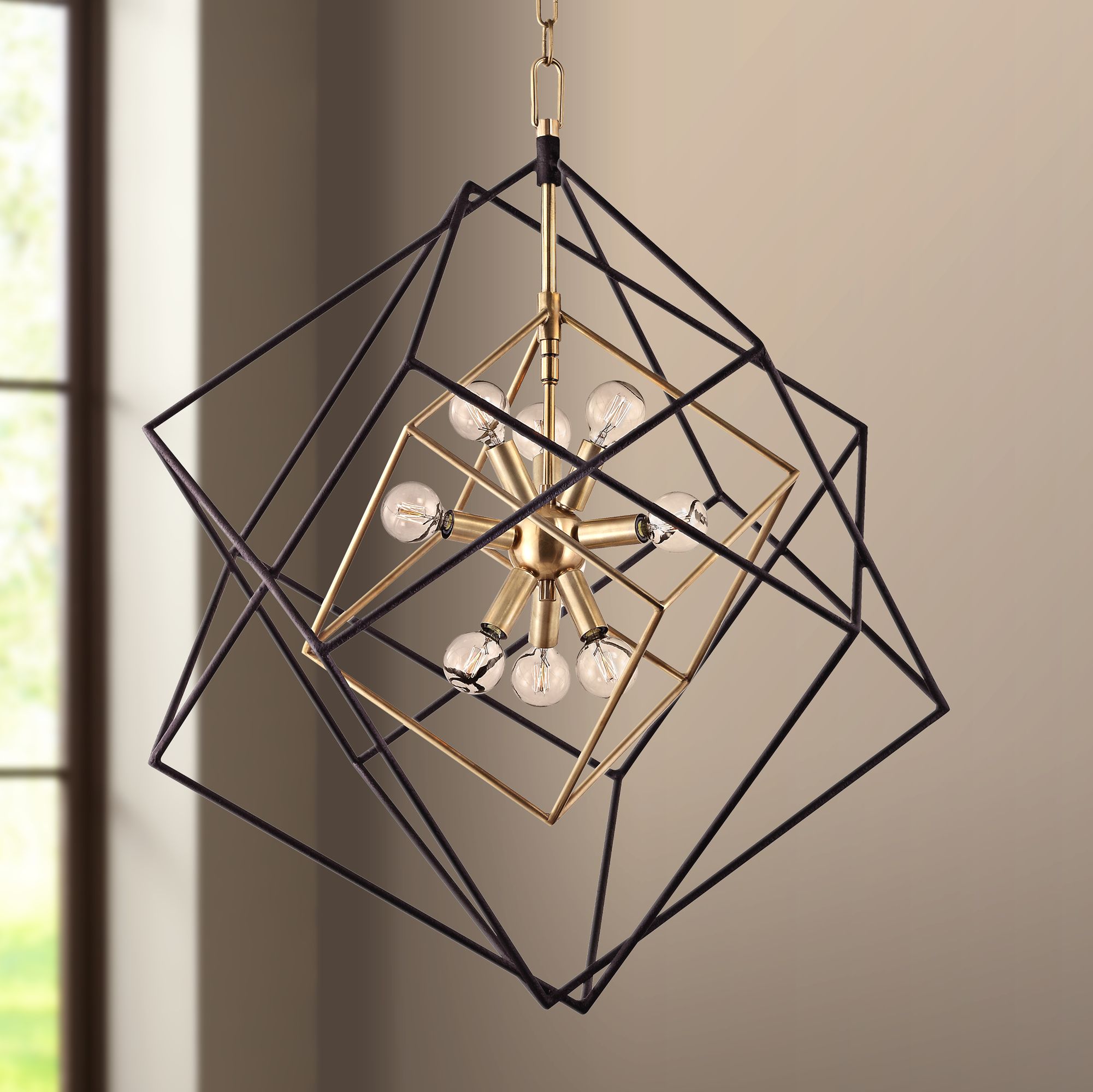 Modern/Contemporary Geometric deals Pendant Light