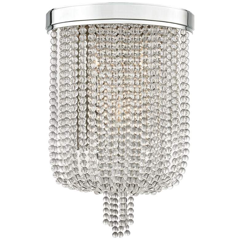 Image 1 Hudson Valley Royalton 17 inch High Polished Nickel Wall Sconce