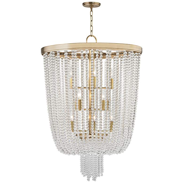 Image 3 Hudson Valley Royalton 26" Wide Aged Brass Pendant Light more views