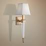 Hudson Valley Ruskin 20 1/2" High Aged Brass Wall Sconce