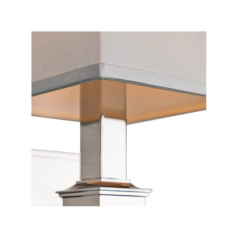 Image 3 Hudson Valley Ruskin 20 1/2"H Polished Nickel Wall Sconce more views