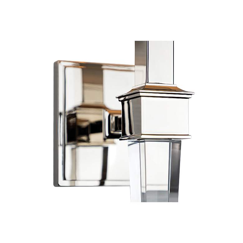 Image 4 Hudson Valley Ruskin 20 1/2"H Polished Nickel Wall Sconce more views