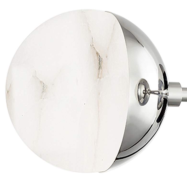 Image 2 Hudson Valley Saratoga 15 3/4 inch High Polished Nickel LED Wall Sconce more views