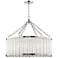 Hudson Valley Shelby 28" Wide Polished Nickel Pendant Light