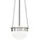 Hudson Valley Silo 14 3/4"W Polished Nickel Pendant Light
