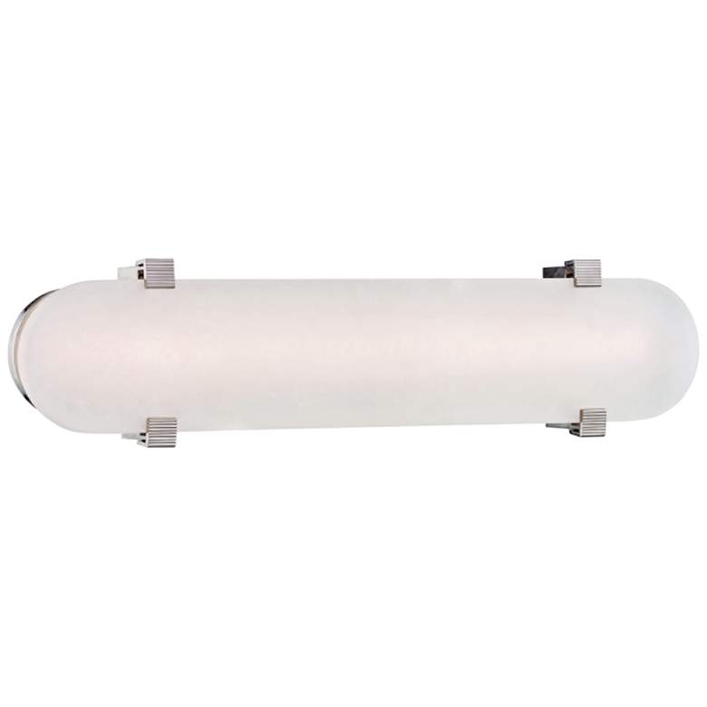 Image 2 Hudson Valley Skylar 24 3/4" High Nickel LED Wall Sconce more views