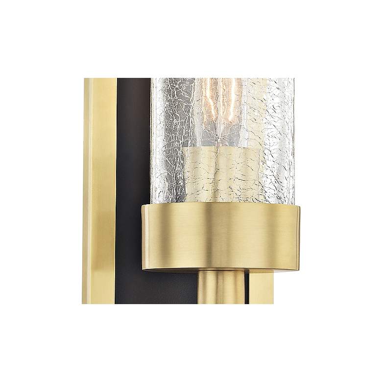 Image 2 Hudson Valley Soriano 16 3/4 inch High Aged Brass Wall Sconce more views