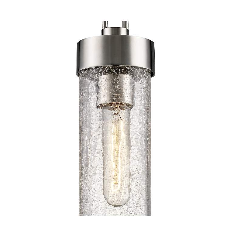 Image 2 Hudson Valley Soriano 3 1/2"W Polished Nickel Mini Pendant more views