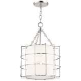 Hudson Valley Sovereign 16&quot;W Polished Nickel Pendant Light