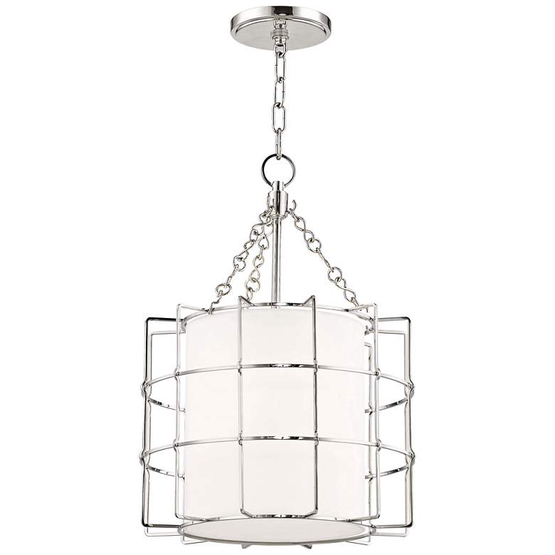 Hudson Valley Sovereign 16&quot;W Polished Nickel Pendant Light