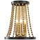 Hudson Valley Spool 12 1/2"H Aged Brass 2-Light Wall Sconce