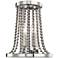 Hudson Valley Spool 12 1/2"H Polished Nickel 2-Light Sconce