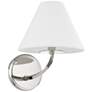 Hudson Valley Stacey 8.25" Wide Polished Nickel 1 Light Wall Sconce