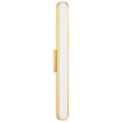 Hudson Valley Starkey 24 1/2"H Aged Brass LED Wall Sconce