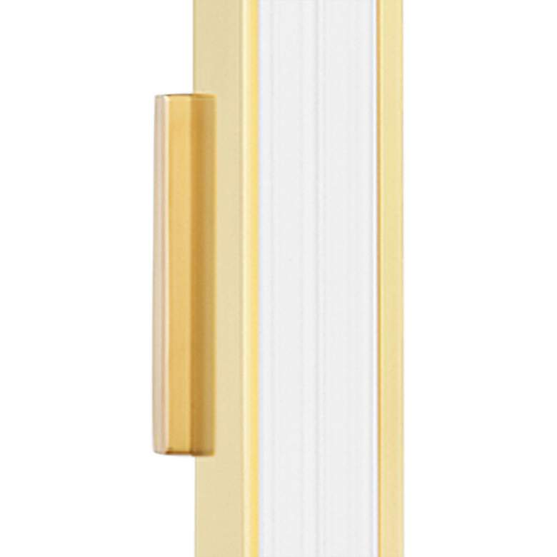 Image 3 Hudson Valley Starkey 32 1/2"H Aged Brass LED Wall Sconce more views