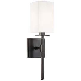 Image2 of Hudson Valley Taunton 17" High Old Bronze Wall Sconce
