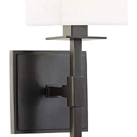 Image3 of Hudson Valley Taunton 17" High Old Bronze Wall Sconce more views
