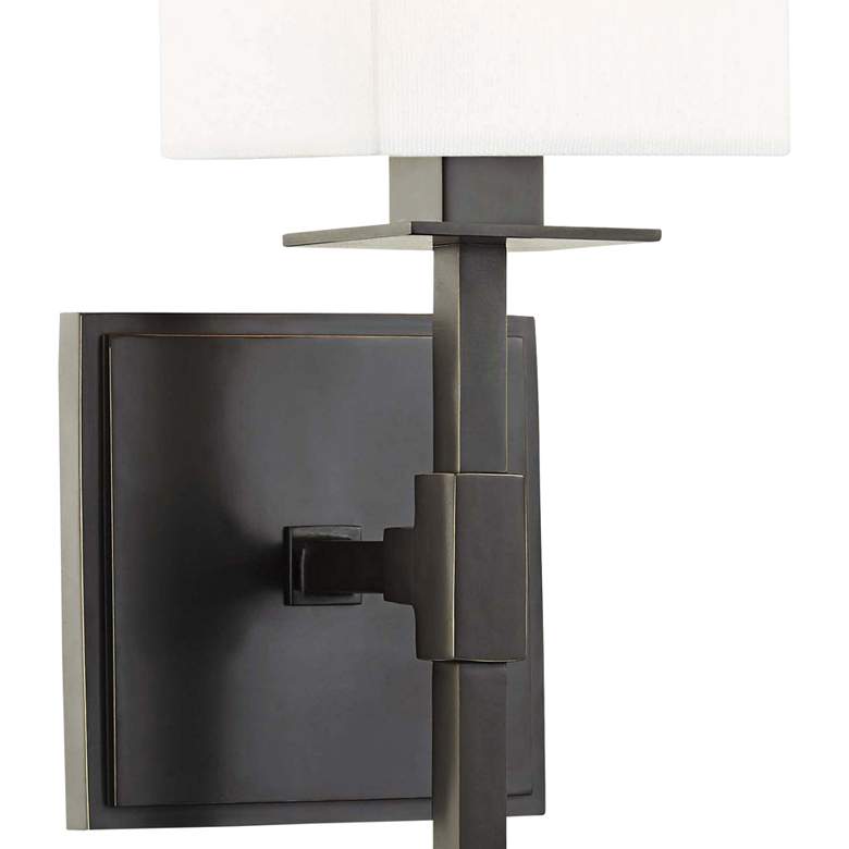 Image 3 Hudson Valley Taunton 17" High Old Bronze Wall Sconce more views