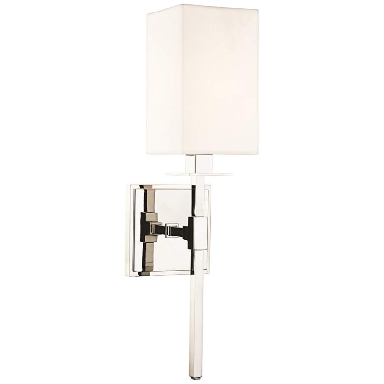 Image 1 Hudson Valley Taunton 17" High Polished Nickel Wall Sconce