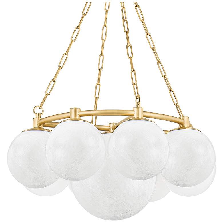 Image 1 Hudson Valley Thornwood 29.25 In. Steel 9 Light Chandelier